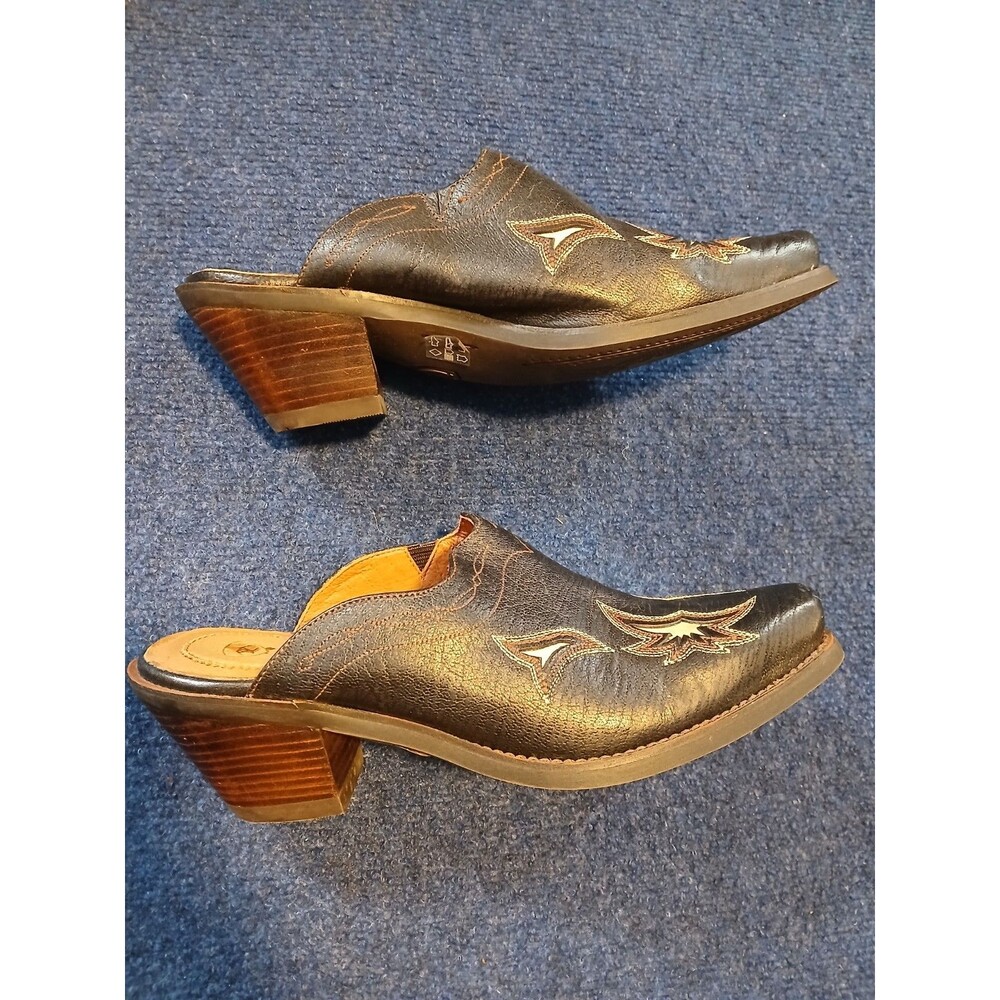 Ariat Women Dixon Western Mule Slip On Boots NWOB    6.5 - Picture 6 of 9